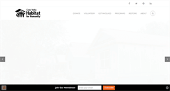 Desktop Screenshot of cvhabitat.org